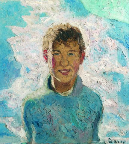 Walde Alfons - knabe im schnee